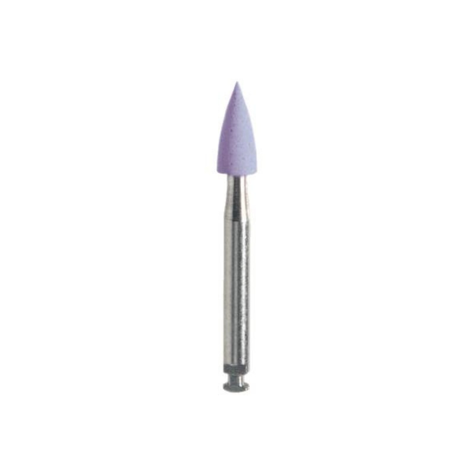 Alpen Composite Plus Polishers, Minipoint, Fine, RA (Right Angle) Shank, Purple, 5/Pk, 230291RA