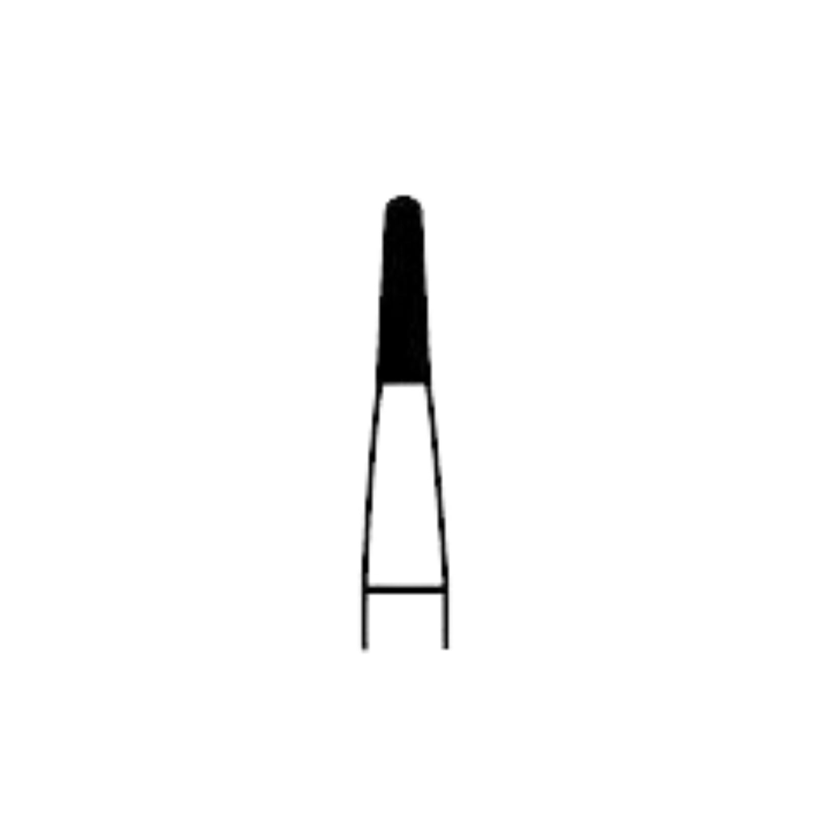 Alpen FG Carbide Bur #1169, Round End Tapered Fissure, 0.9 mm, Friction Grip, 100/Pack