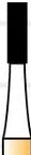 Alpen SteriX Cross Cut Fissure Surgical Carbide Bur, #558, FGOS (Friction Grip Oral Surgical), Sterile, 10/Pk