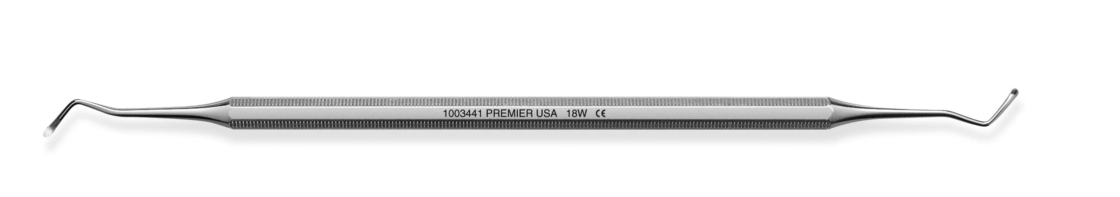 Premier Dental Products Excavator #19W, Double End, Octagonal Handle, 1003442