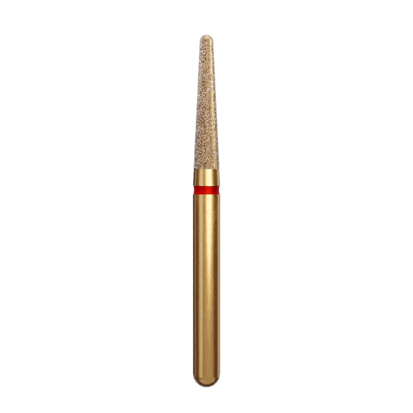 Alpen Multi-Use Diamond Bur, FG #856 Round End Taper, 1.6mm, Fine Grit, 5/Pk, 856-314-016-8.00-F