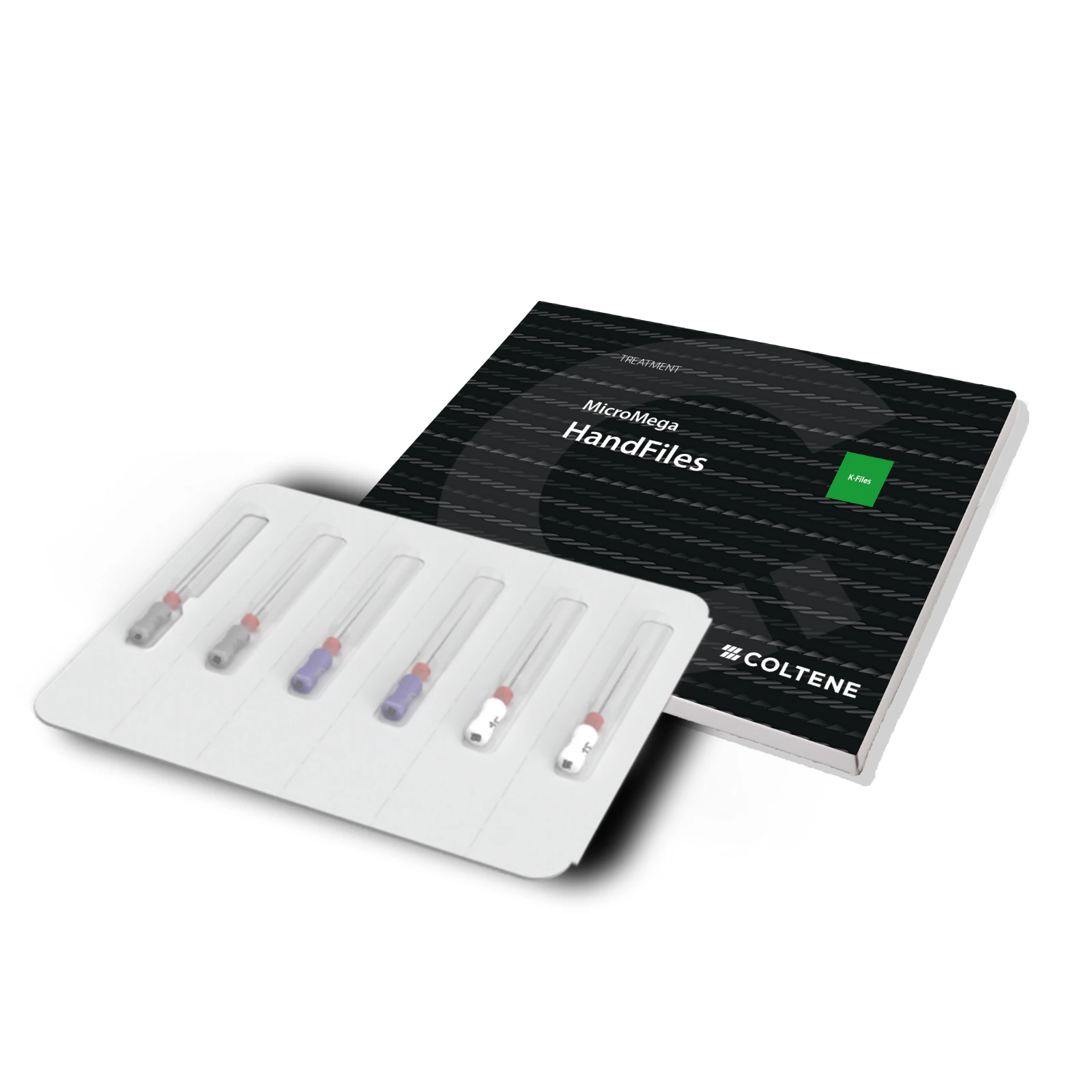 MicroMega B6 K-Files, #15-40 Assorted, 31mm, 0.02 Taper, Sterile, 6/Pk, 60029842