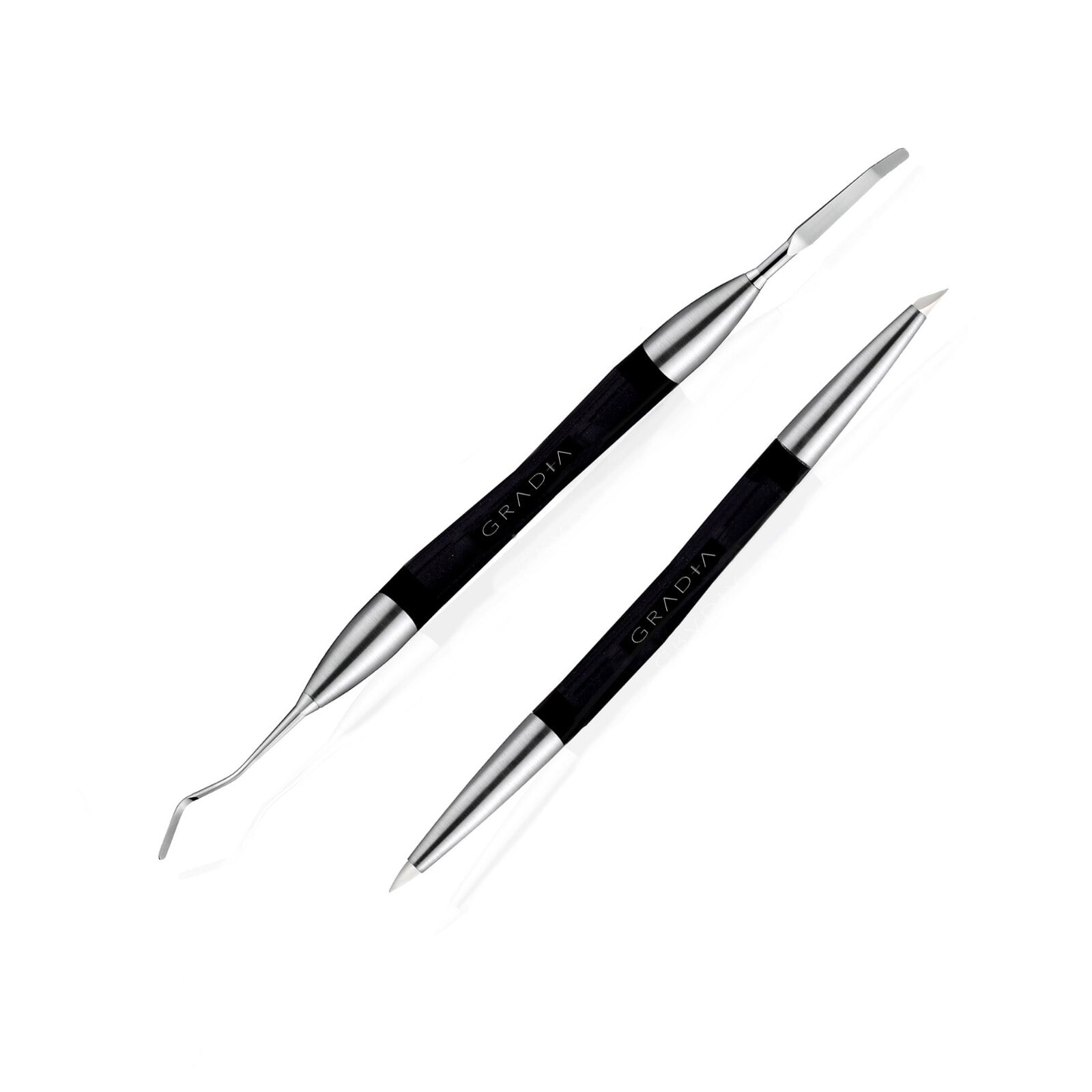 GRADIA PLUS Composite Instrument Kit, 4 Instruments (Rubber Tip #1 Chisel, Rubber Tip #1 Cone, Spatula #2, Spatula #3)