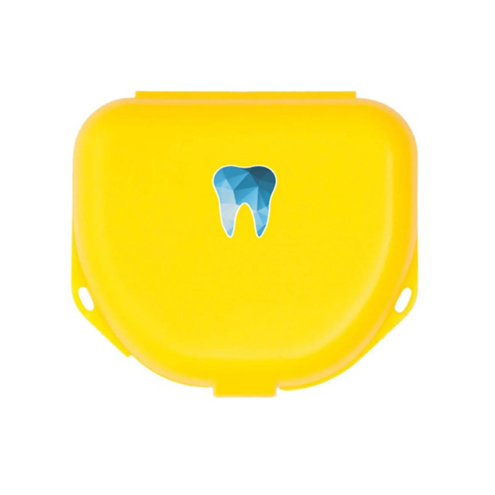 Zirc Imprinted Retainer Box, Neon Yellow, 1" Deep, 144/Pack, 25V500O