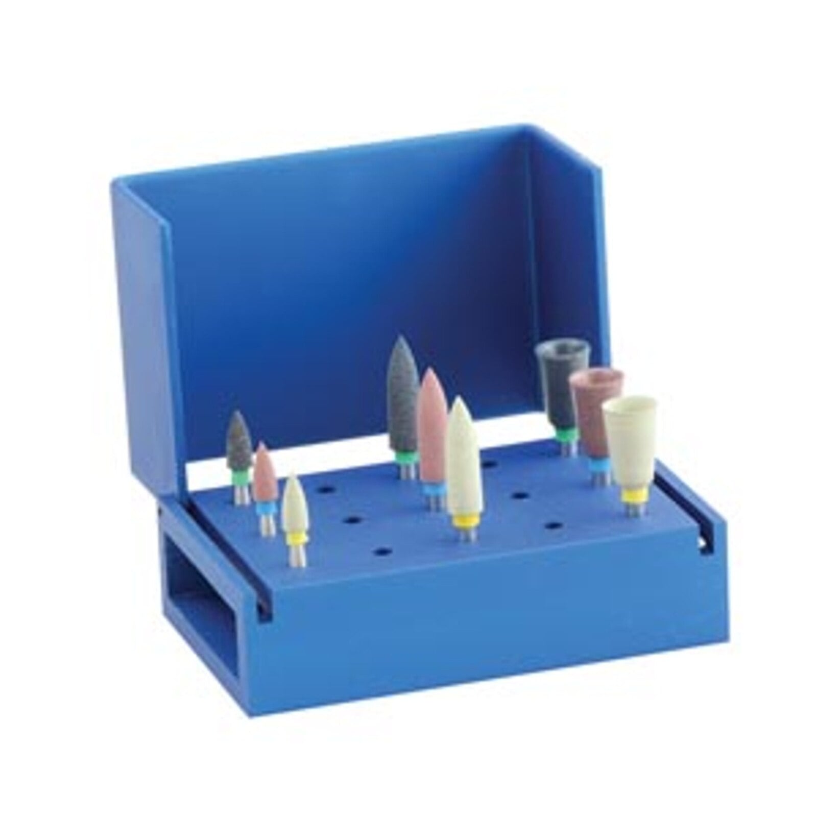 Shofu Zirconia Polishing Kit CA, ZiLMaster, 3-Step Diamond Impregnated System, 0333B