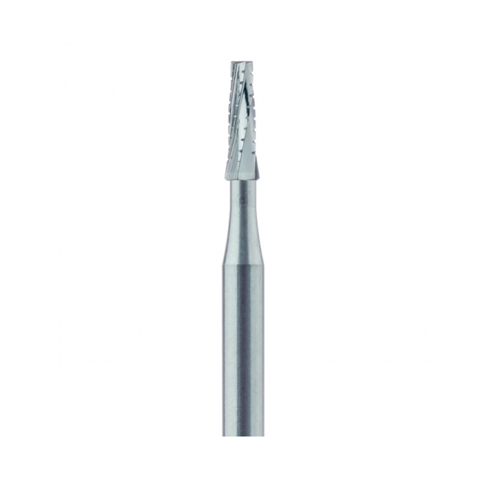Meisinger Carbide Bur #703L (HM33L-021), Long X-Cut Taper, HP Shank, 2.1mm Head, 5/Pack