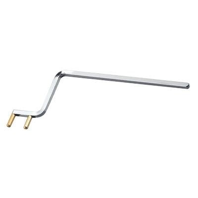 3D Dental Visionary X-Ray Positioning Arm, Posterior, Yellow Prongs, Stainless Steel, Autoclavable, 1/Each
