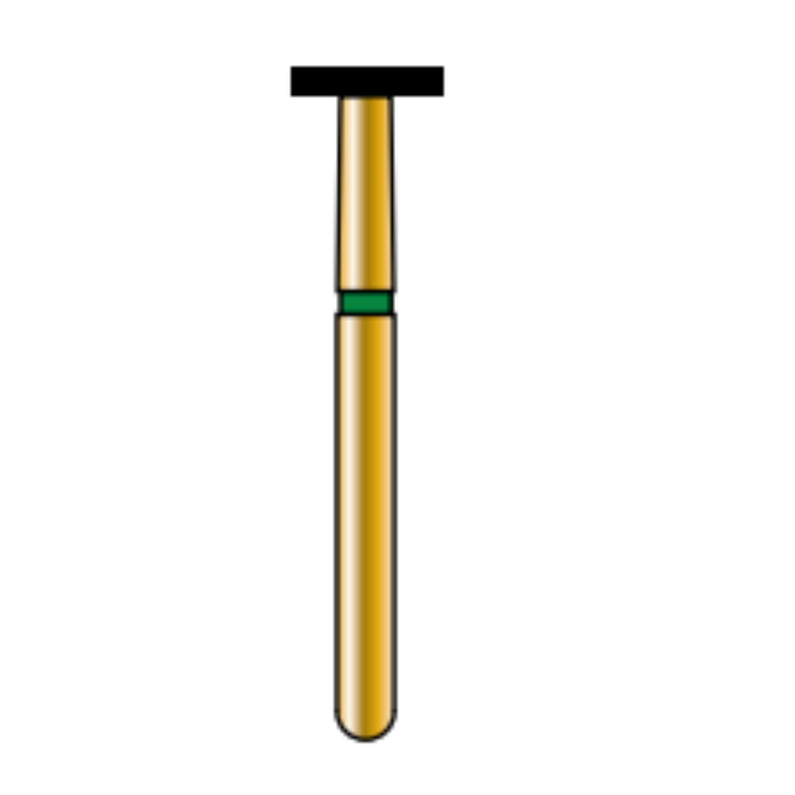 Coltene Alpen Multilayer Diamond Bur FG 818-050, Coarse Grit, Wheel Shape, 5/Pk
