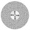 NTI Flex Safe Up Diamond Disc, Single-Sided, Coarse Grit, Green, 22 mm Diameter, 0.20 mm Thickness, HP Shank, D919-220, 1/Pkg