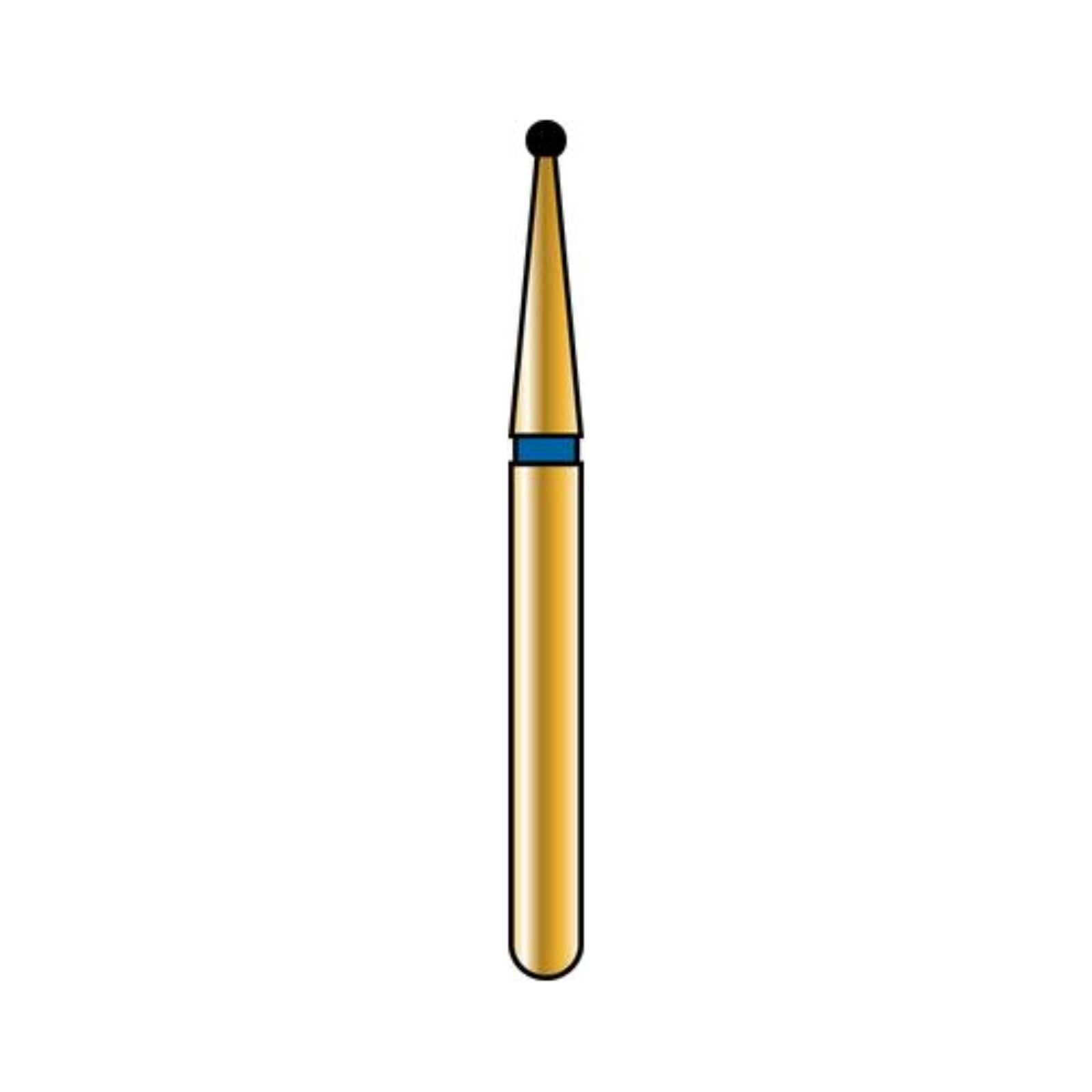 Alpen® Multi-Use Diamond Bur, FG #801 Round, 0.9mm, Coarse Grit, 5/Pk
