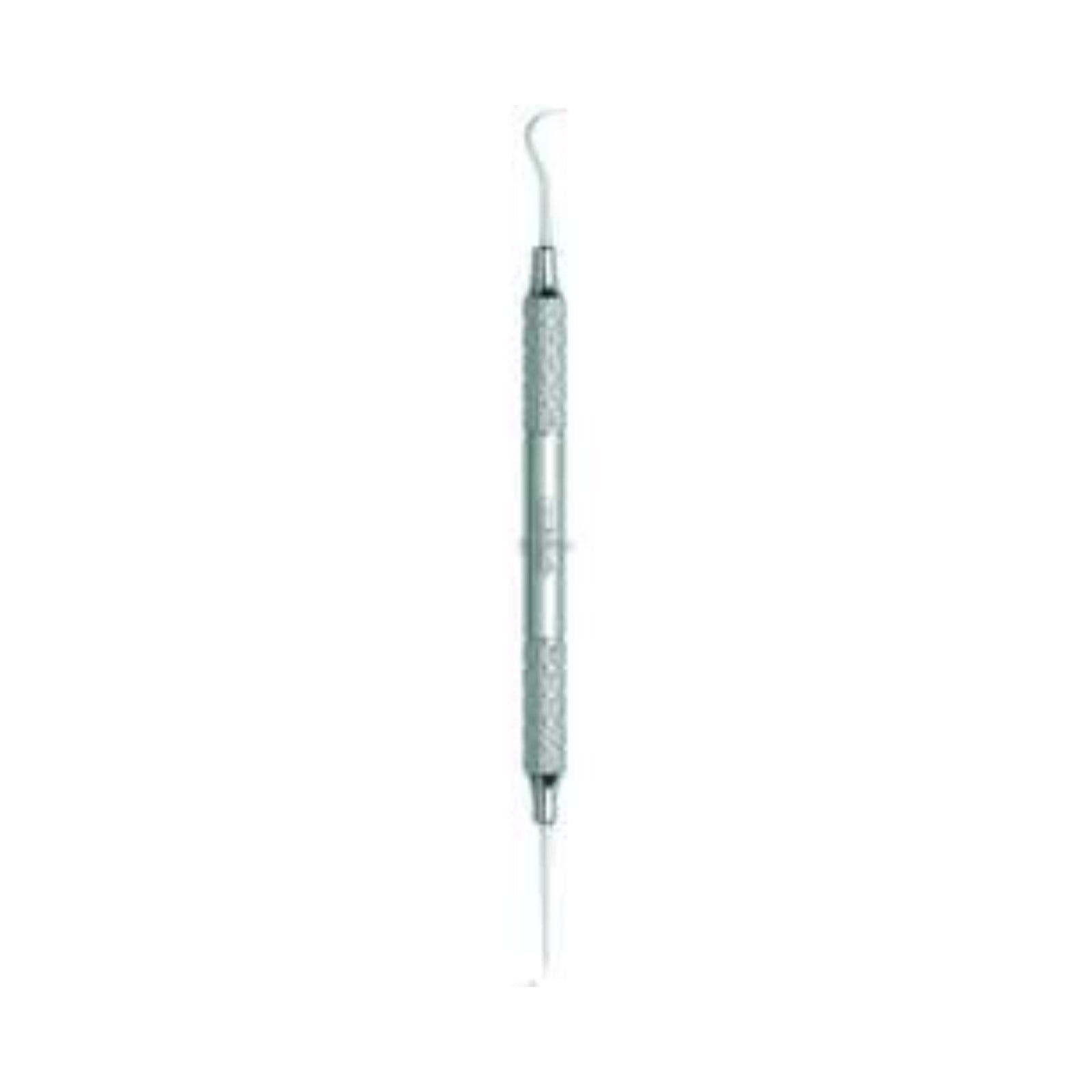 Nordent Classic Scaler DE Anterior Sickle N5-Younger-Good #15, DuraLite Round Handle, 440A Stainless Steel