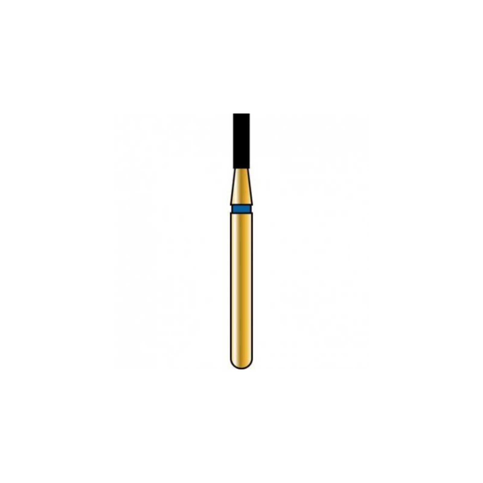 Alpen Multilayer Diamond Bur, FG #835R.012, Coarse Grit, Modified Shoulder Cylinder, 5/Pk