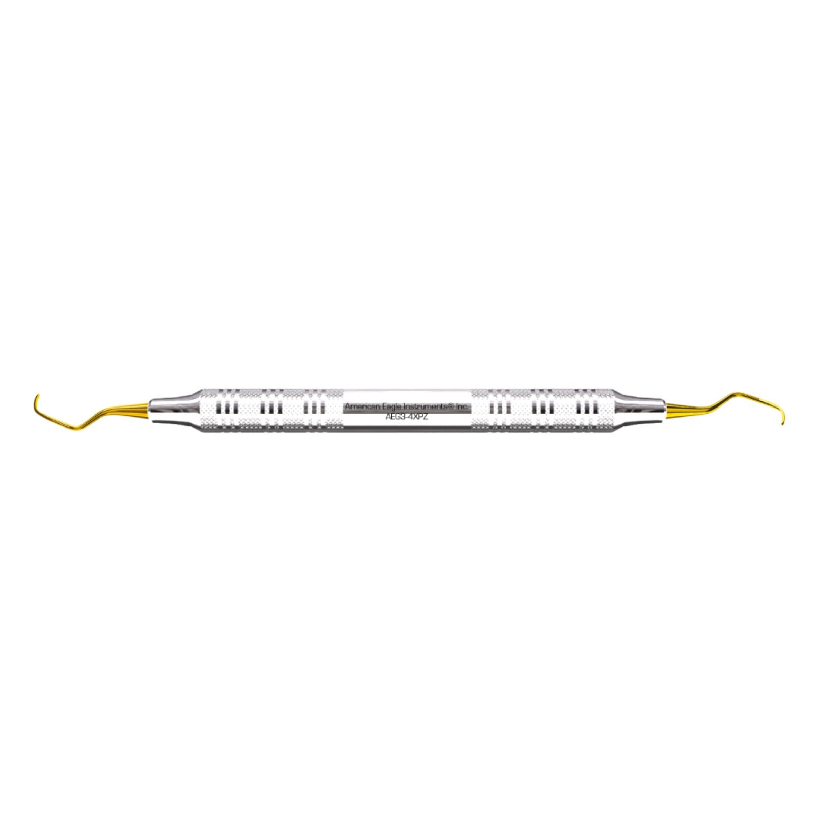 American Eagle XP Gracey Curette 3/4, Double End, 3/8" EagleLite Stainless Steel Handle, AEG3-4XPZ