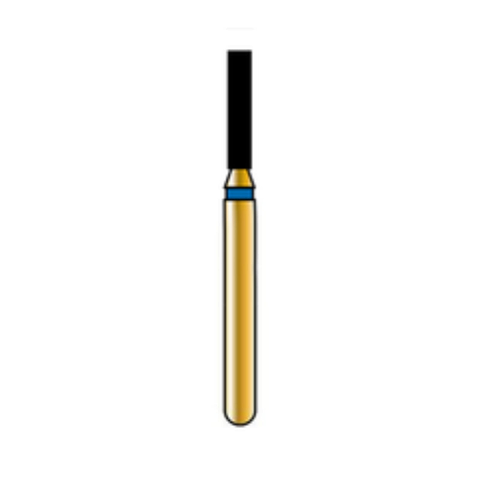 Alpen Multilayer Diamond Bur, FG 836-012 Coarse Grit, Flat End Cylinder, 5/Pk
