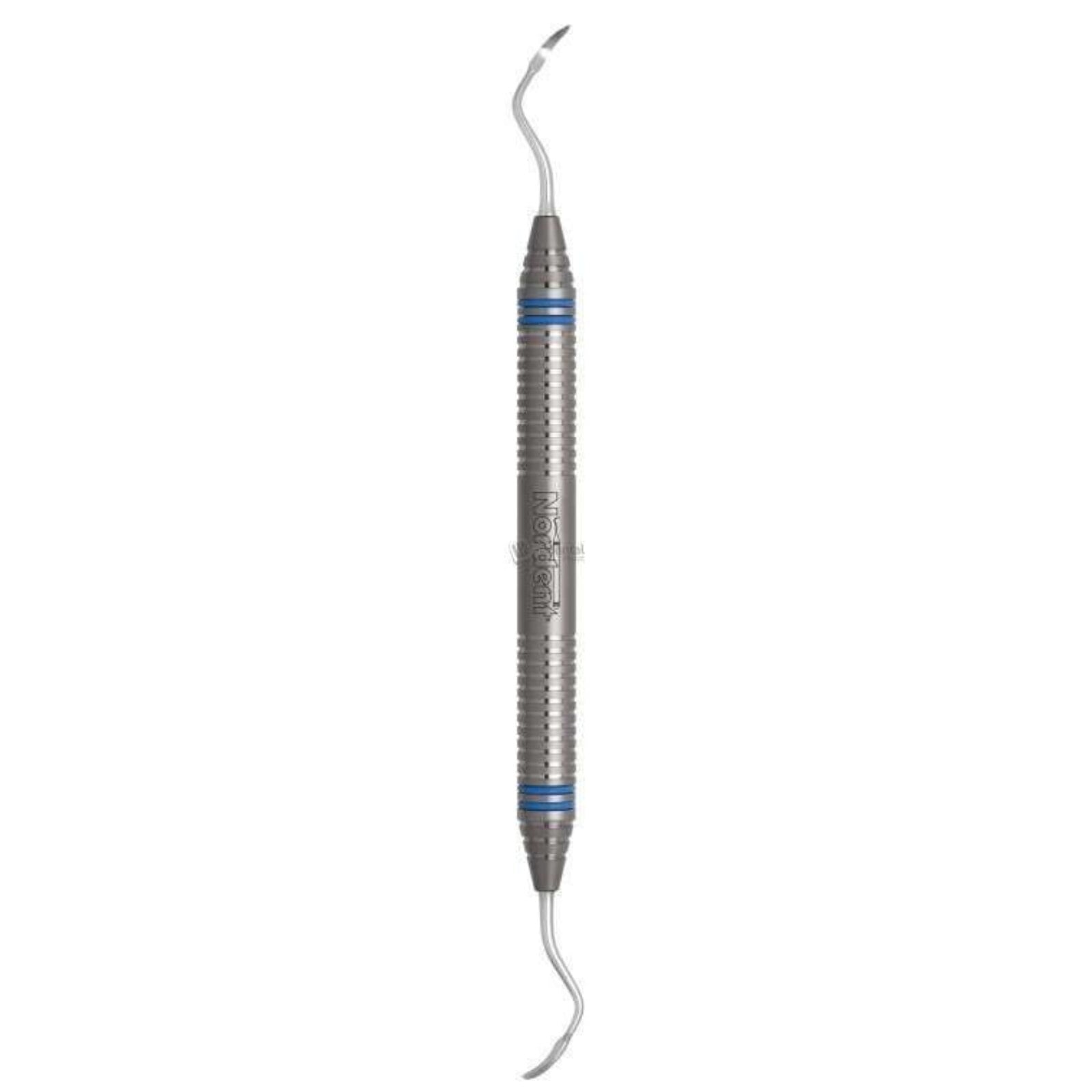Nordent Classic Scaler, Double-Ended, Posterior Sickle Crane Kaplan #6, DuraLite Round Handle, RESCCK6