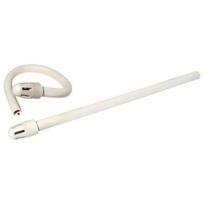 Crosstex Comfort Plus Premium Saliva Ejectors, White/White Tip, Latex-Free, 100/Bag, ZWWCP
