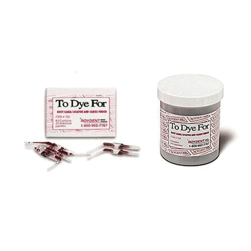 To Dye For Blue Caries Indicator, Pre-Dosed Pipettes, 25/Pk, 760