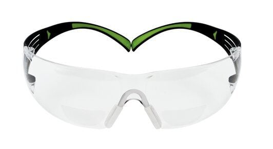 3M SecureFit Protective Eyewear, Clear Lens, +2.0 Diopter, Anti-Fog, SF420AF, 20/Case
