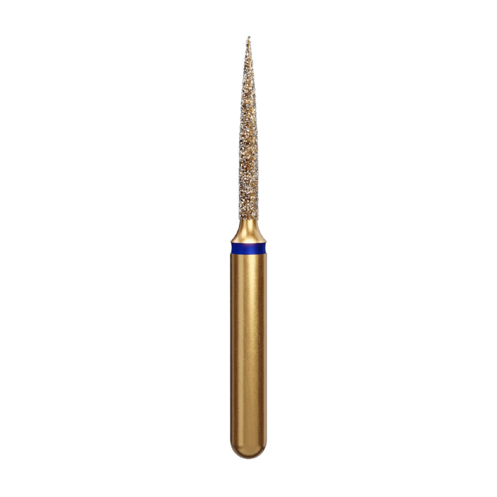 Alpen FG #862.010 SS (Short Shank) Coarse Grit Flame Shaped Diamond Bur, 5/Pk, 862-010C
