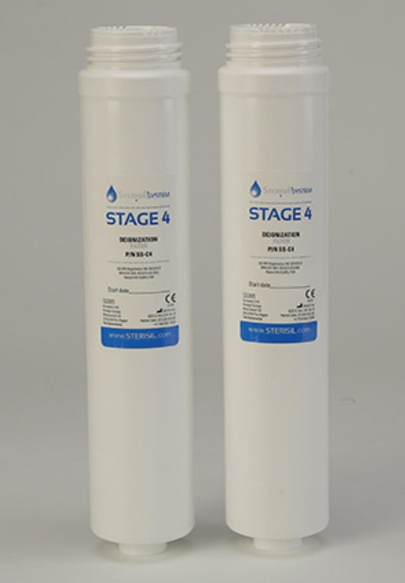 Sterisil System G4 Stage 4 Deionization Replacement Cartridges, 2/Pk, SS-DI