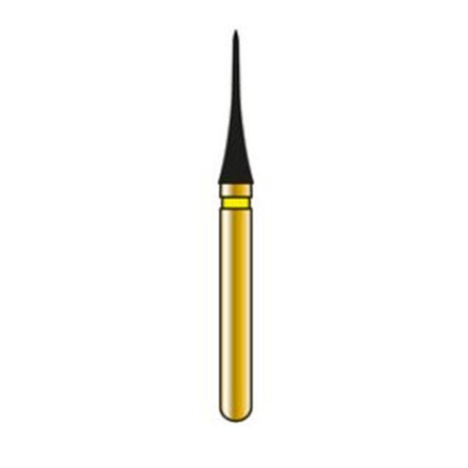 Alpen Multilayer Diamond Bur, Friction Grip (FG), Interproximal 392-018, Extra Fine, 5/Pk