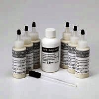 Jet Tooth Shade Acrylic Powder, Shade C4, 16 oz (1 lb) Refill, 30C4