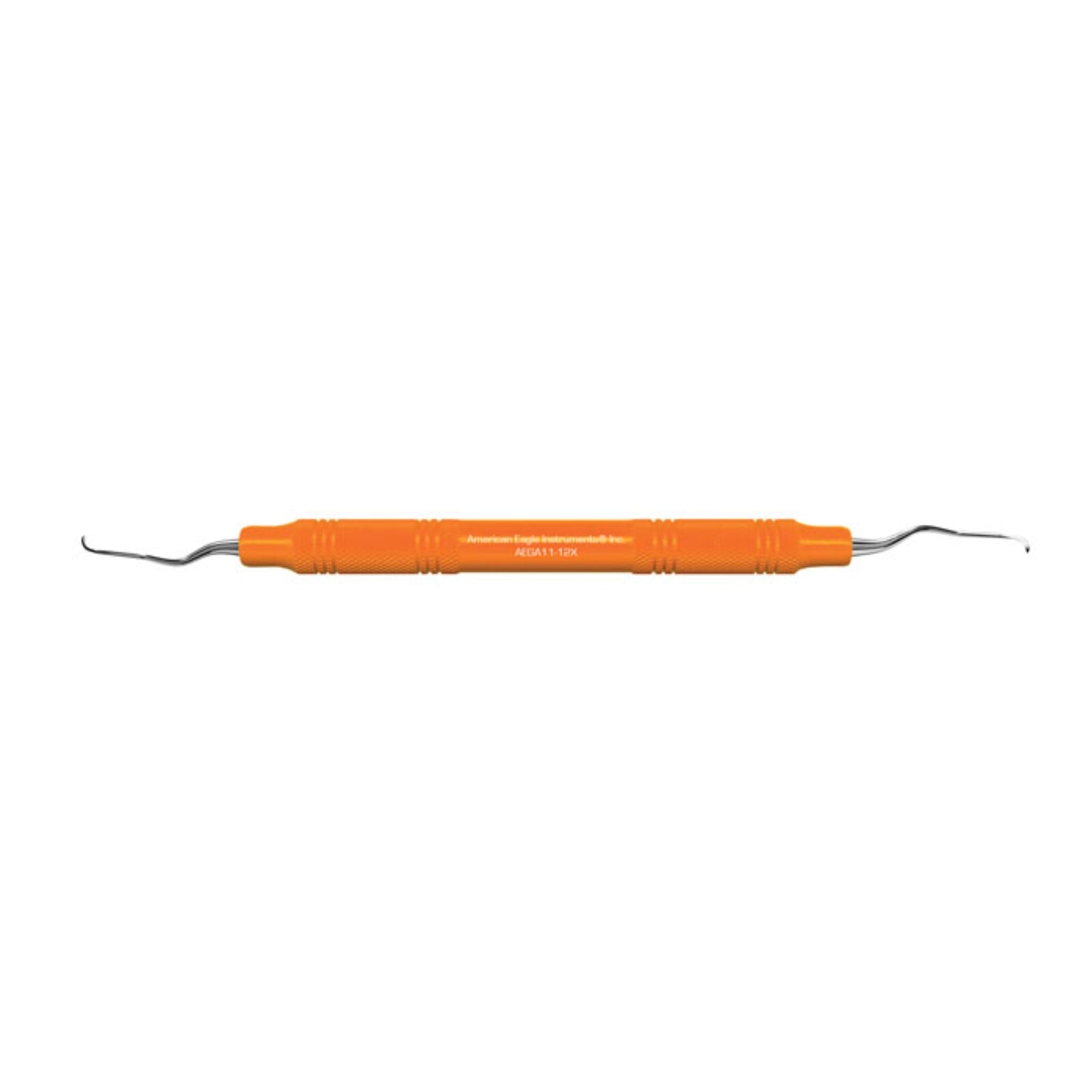 American Eagle Gracey +3 Access Curette #11/12, Double End, 3/8" EagleLite Stainless Steel Handle, AEGA11-12Z
