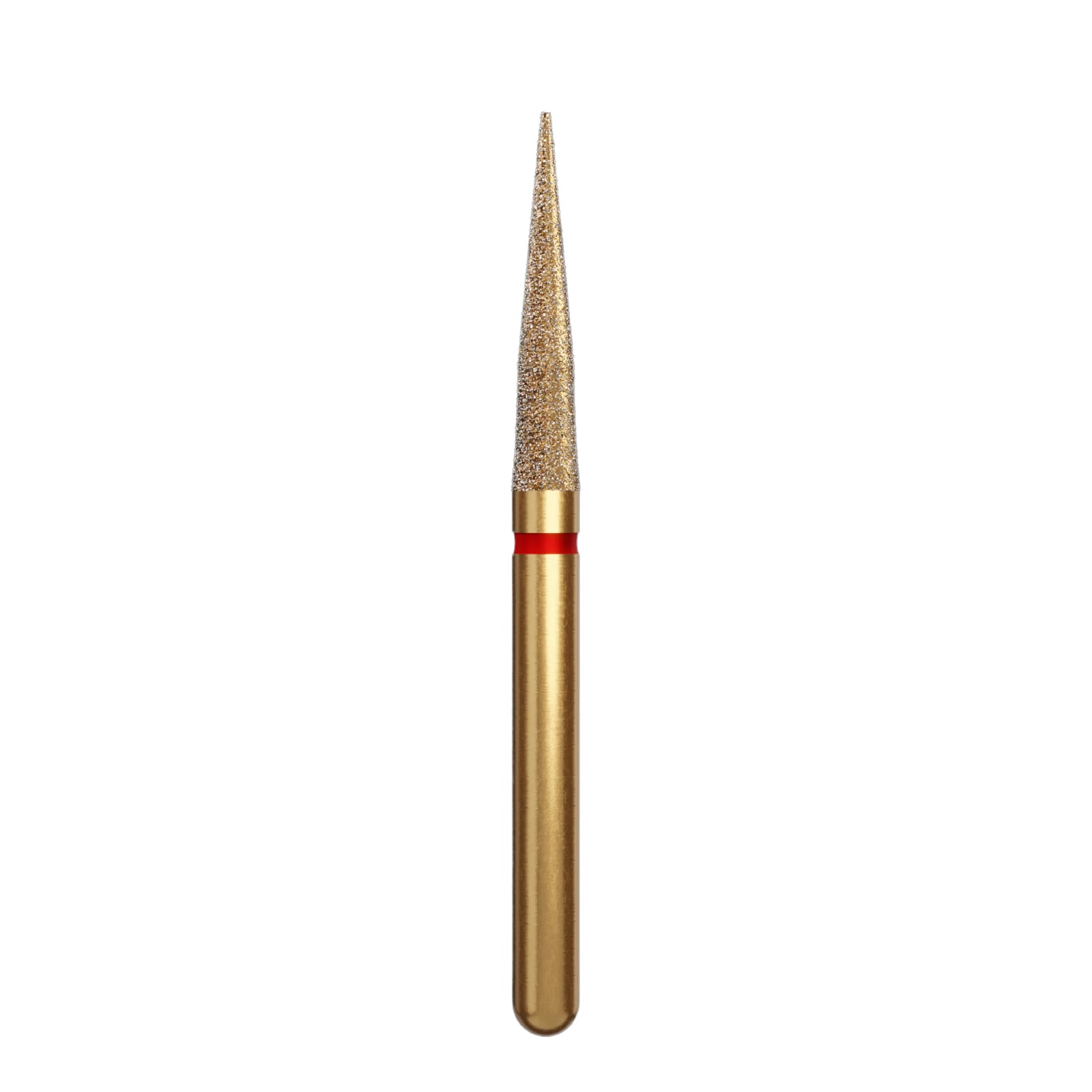 Alpen Multi-Use Diamond Bur, FG #134.014 / ET6, Esthetic Finishing Needle, Fine Grit, Red, 1.4mm, 5/Pk