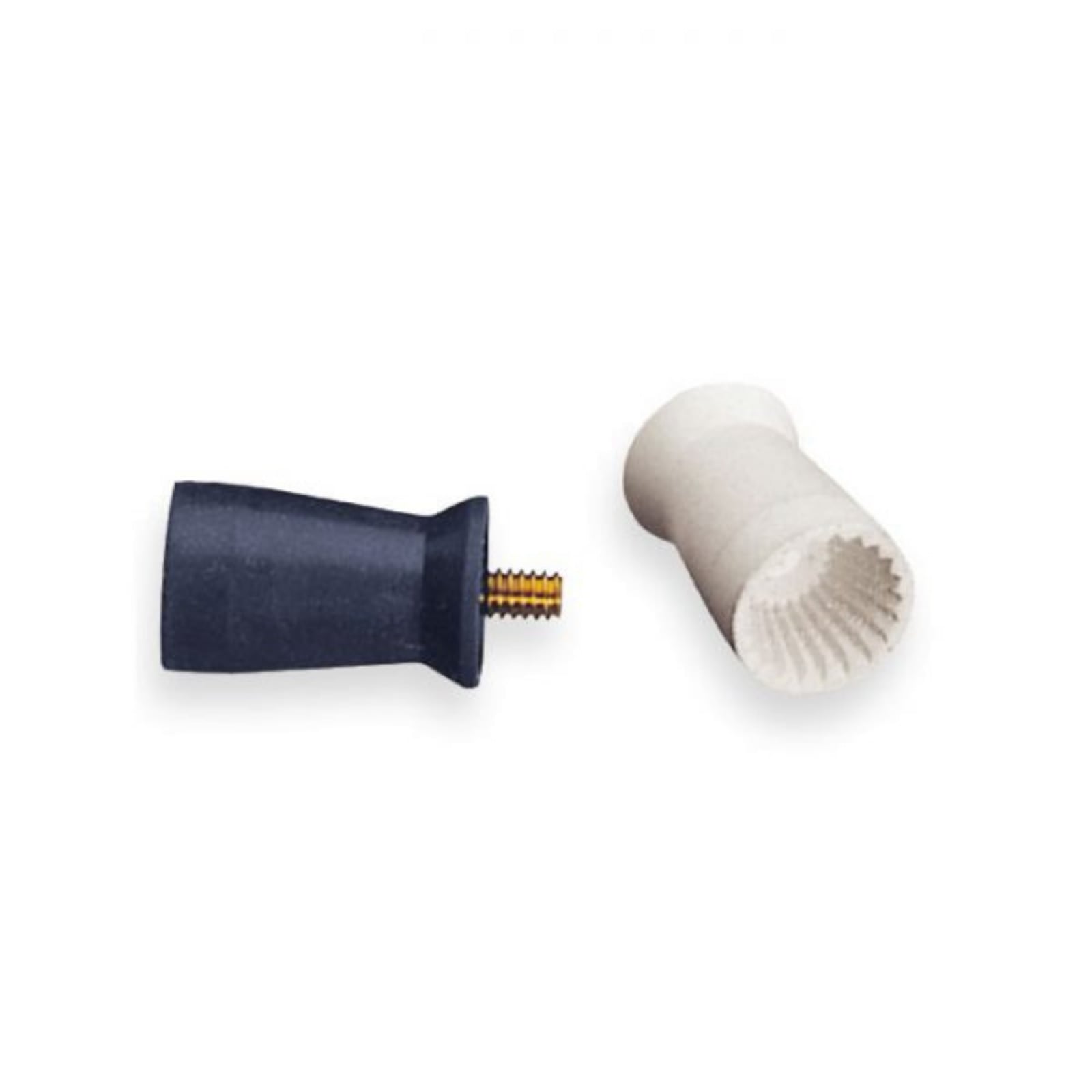 Young Dental Traditional Web Prophy Cups, Webbed, Screw Type, Soft, Gray, Long, 720/Pk, 051105