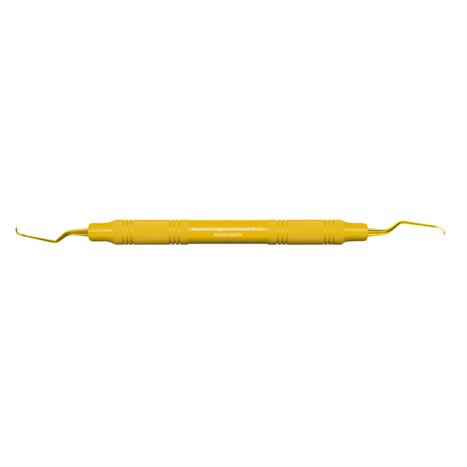 American Eagle Gracey +3 Access 5-6 XP Curette, 3/8" Yellow Handle, Single Instrument