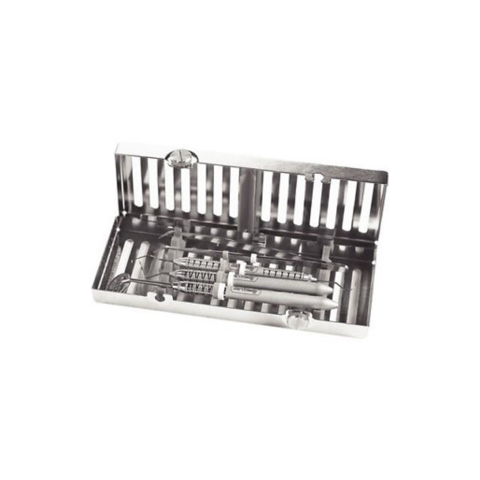 Hu-Friedy IMS Signature Series Handpiece/Ultrasonic Insert Cassette, Large, White, 3" x 8" x 1.25", IM60H2