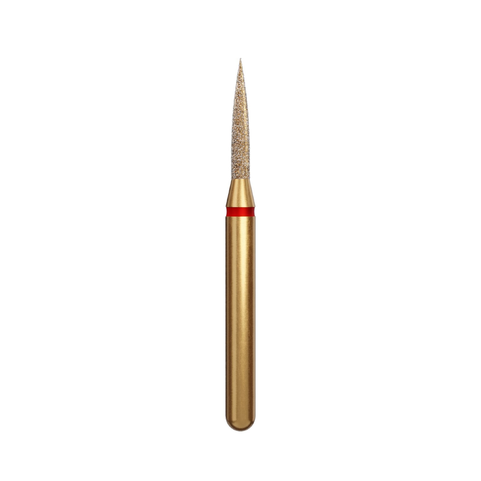 Alpen FG #860-65.012 Fine Grit Flame Shaped Diamond Bur, 5/Pk