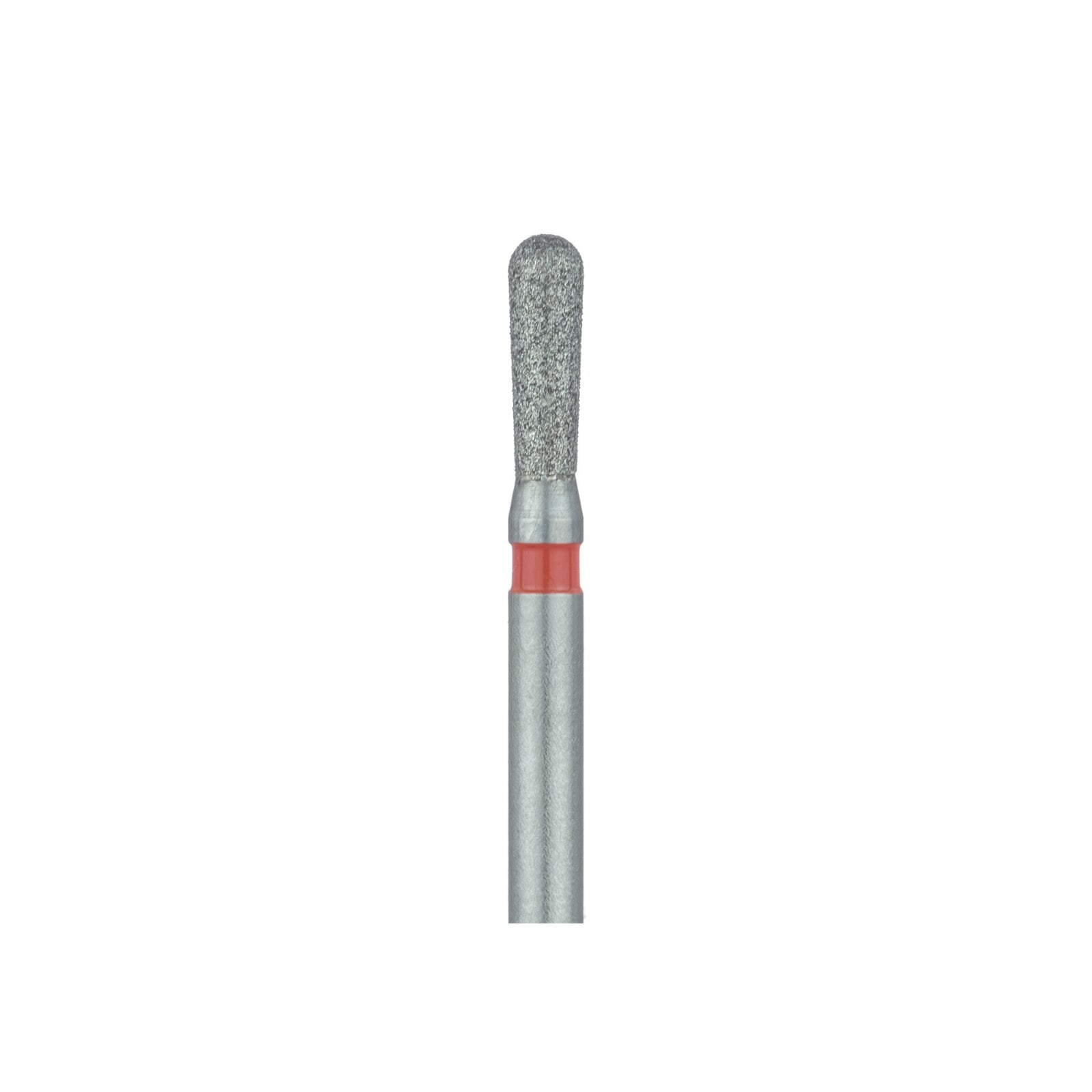 Meisinger 808RF-016-FG Fine Diamond Bur, Round End Pear, 1.6 mm, Friction Grip, 5/Pack