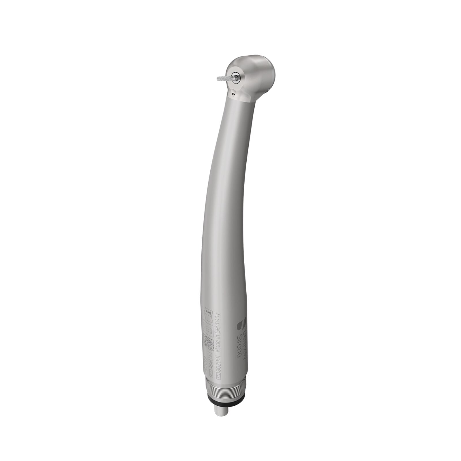 Midwest Quiet-Air NFO Fixed Backend High Speed Air Handpiece, Push-Button Autochuck, Non-Fiber Optic, Single Spray, 484044