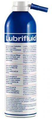 Bien-Air Lubrifluid Spray Lubricant, 500 mL Can, 1600064-006