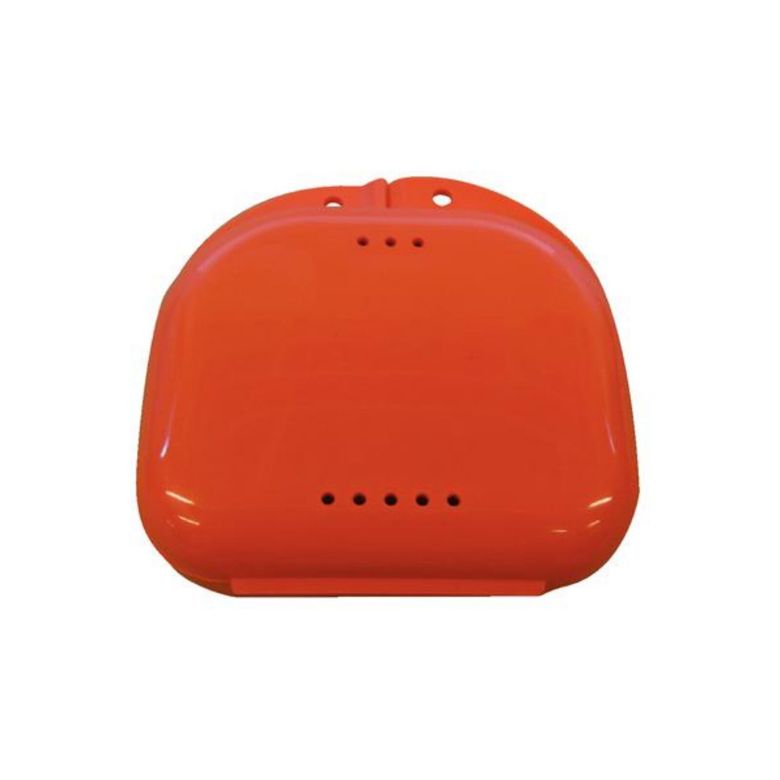 Plasdent Chroma Retainer Box with Label, Salmon, 3-1/8"W x 3"L x 1"H, 12/Pkg, CR2000-5X