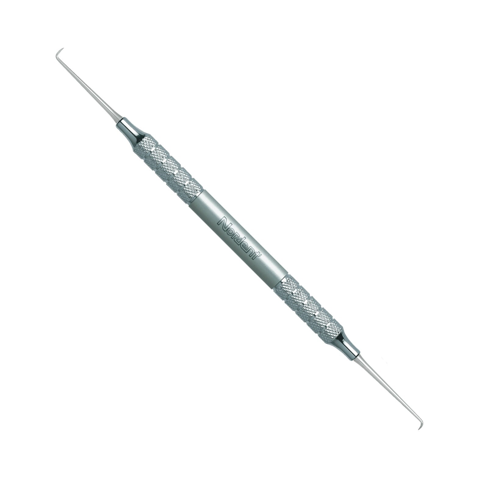 Nordent Relyant Morse Scaler, Double-End, Anterior Jaquette #0-00, #6 Handle, US 440A Stainless Steel