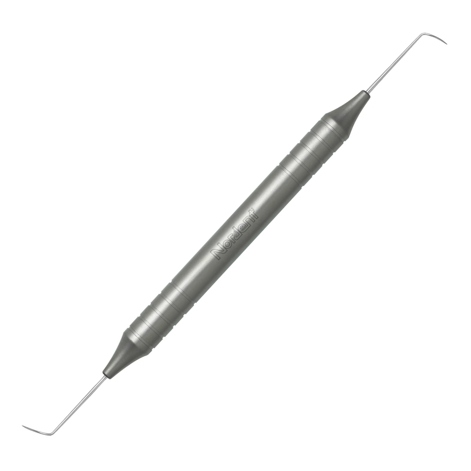 Nordent #3 Double-Ended Explorer, DuraLite Round Handle, Stainless Steel, REEX3DE