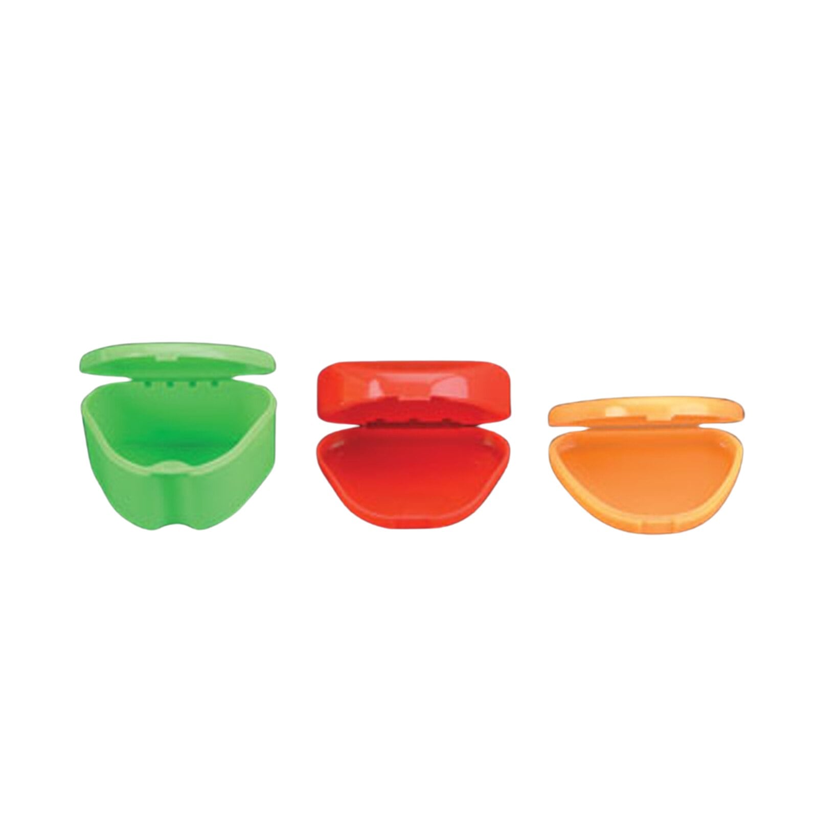 Plasdent iBox Dental Appliance Box, Assorted Colors, Ventilated Bottom, 12/Pack, 200-IBX-A