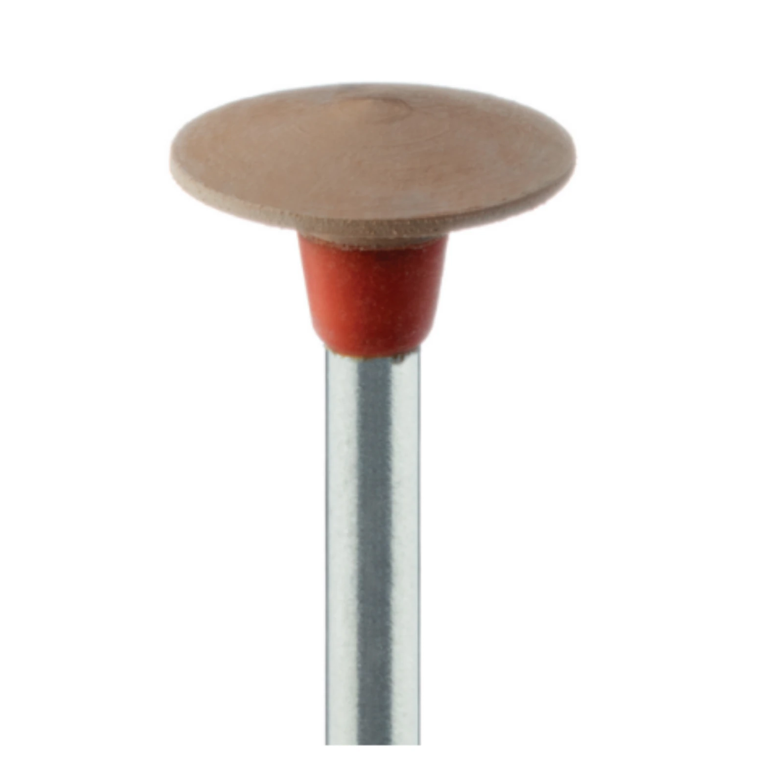 Meisinger Zirconia Polisher Disc, Brown/Orange, Knife Edge, 10mm, RA, High Shine, 2/Pk, DCA16-100-RA-BRN/O