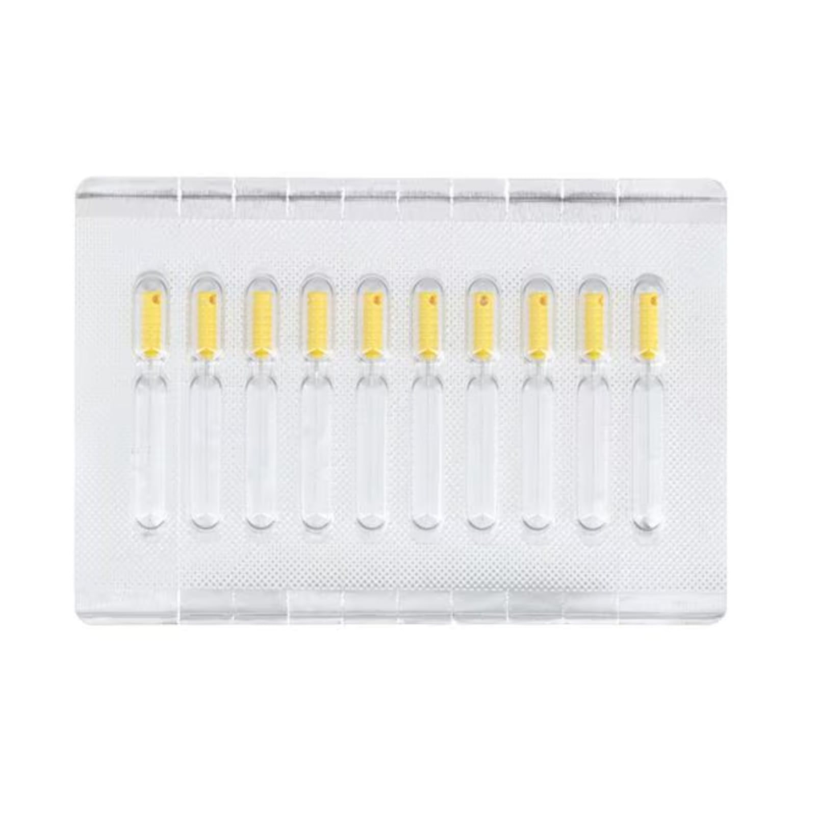Dentsply Maillefer Barbed Broaches, XX-Fine, 21mm, Yellow, 10/Pk, 689551