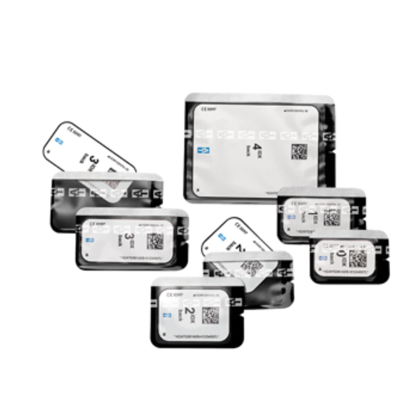 Air Techniques ScanX Intraoral IDX PSP Imaging Plates, Size 0, 2 Plates with 1,000 Barrier Envelopes, J1240-0