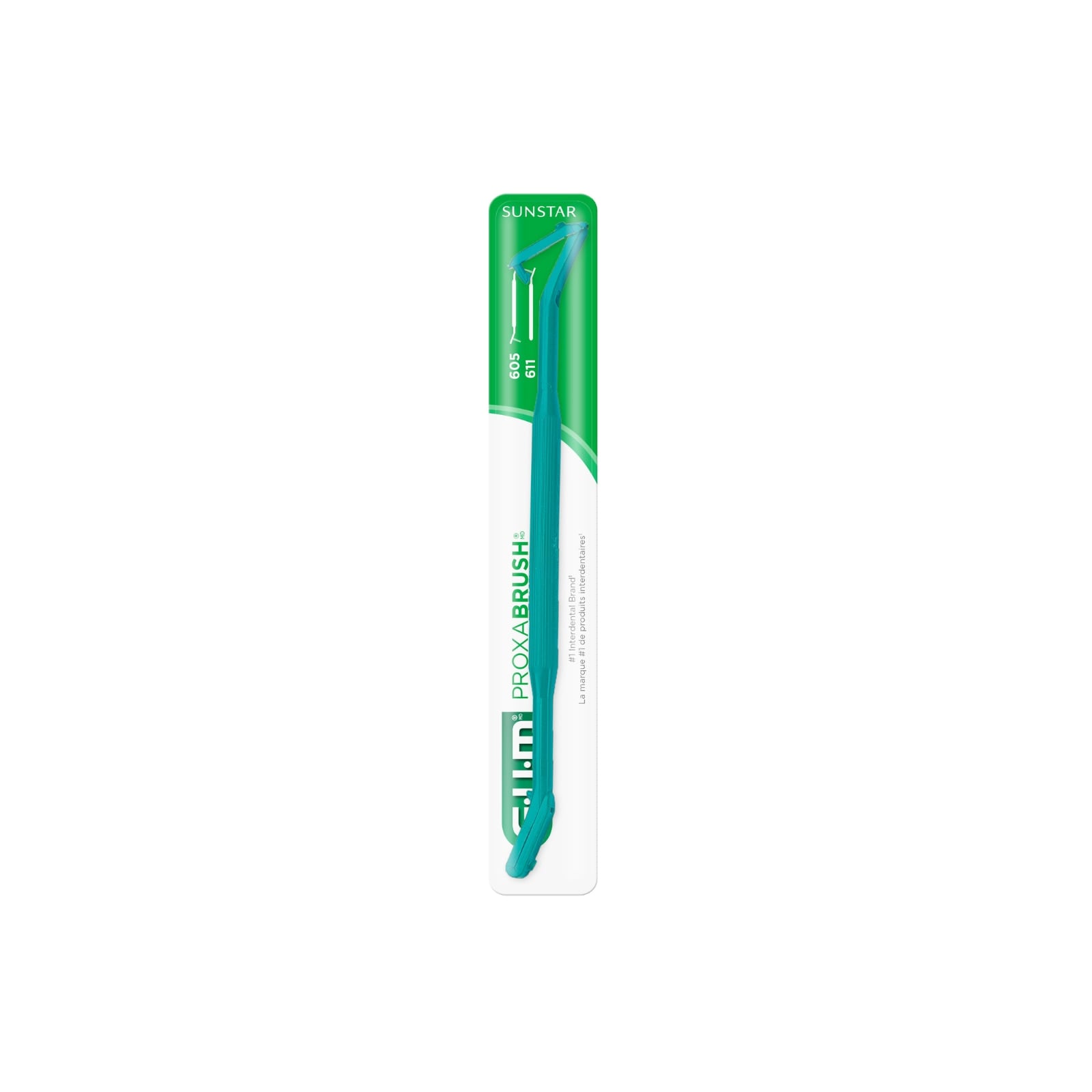 GUM Proxabrush Interdental Brush Handles, Double-Ended, 12/Box, 605PE