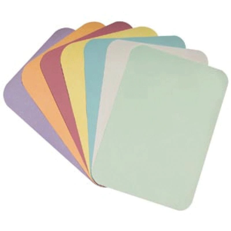 TIDI Heavyweight Paper Tray Cover, Mini "F", 5" x 8", White, 1000/Case, 917571