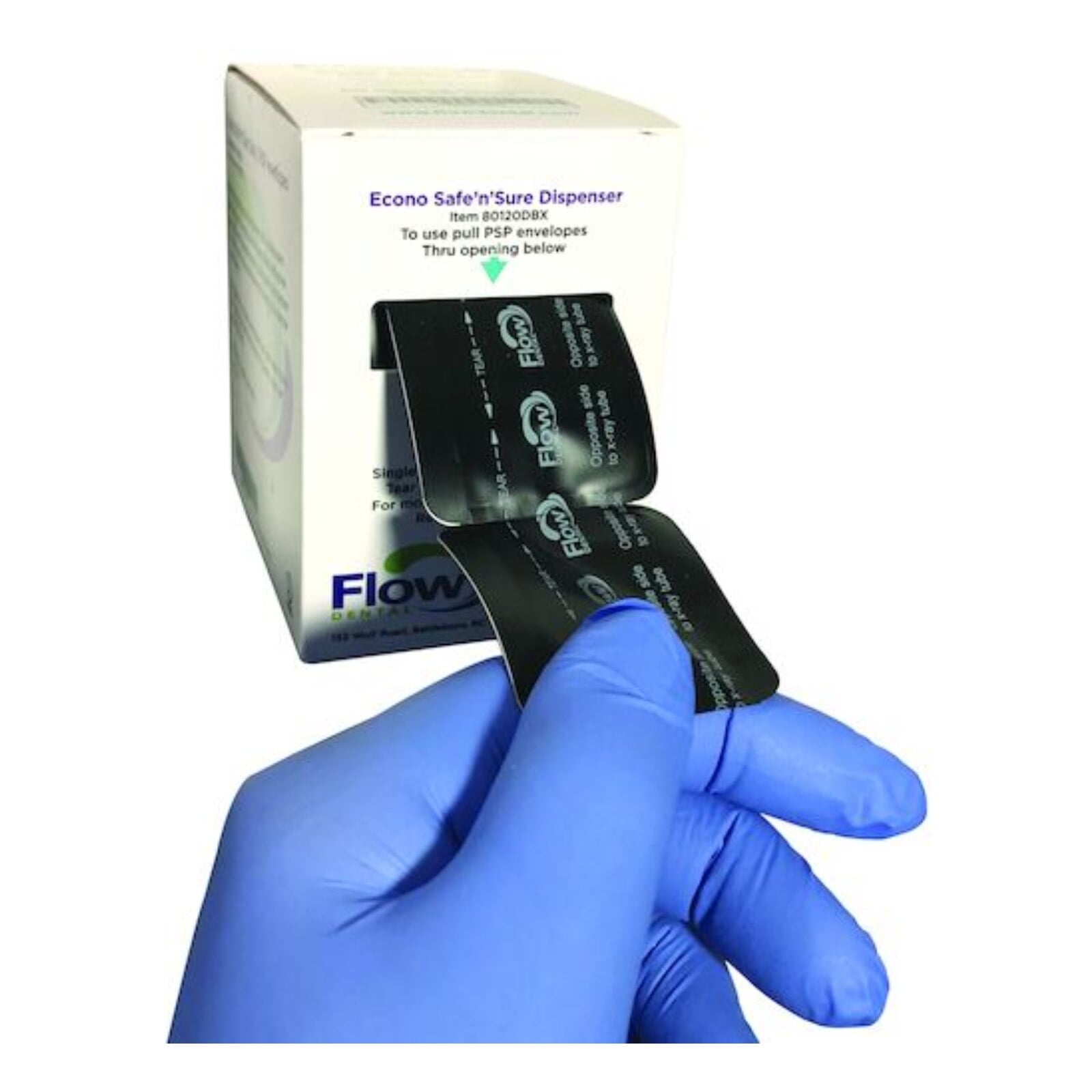 Safe 'n' Sure Econo PSP Barrier Envelopes, Size 2, 300/Box, Wall Dispenser, 80120-DBX