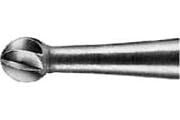 SS White Standard Operatory Carbide Burs, FGSS Friction Grip, Round #3, 1.2 mm Head Diameter, 0.9 mm Head Length, Short Shank, 100/Pkg