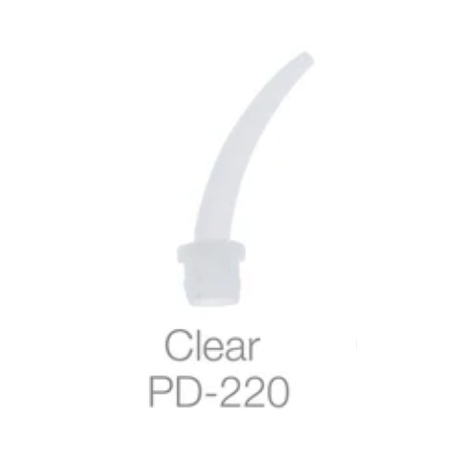 Pac-Dent Intraoral Mixing Tips, Clear, Large, 100/Pack, PD-220