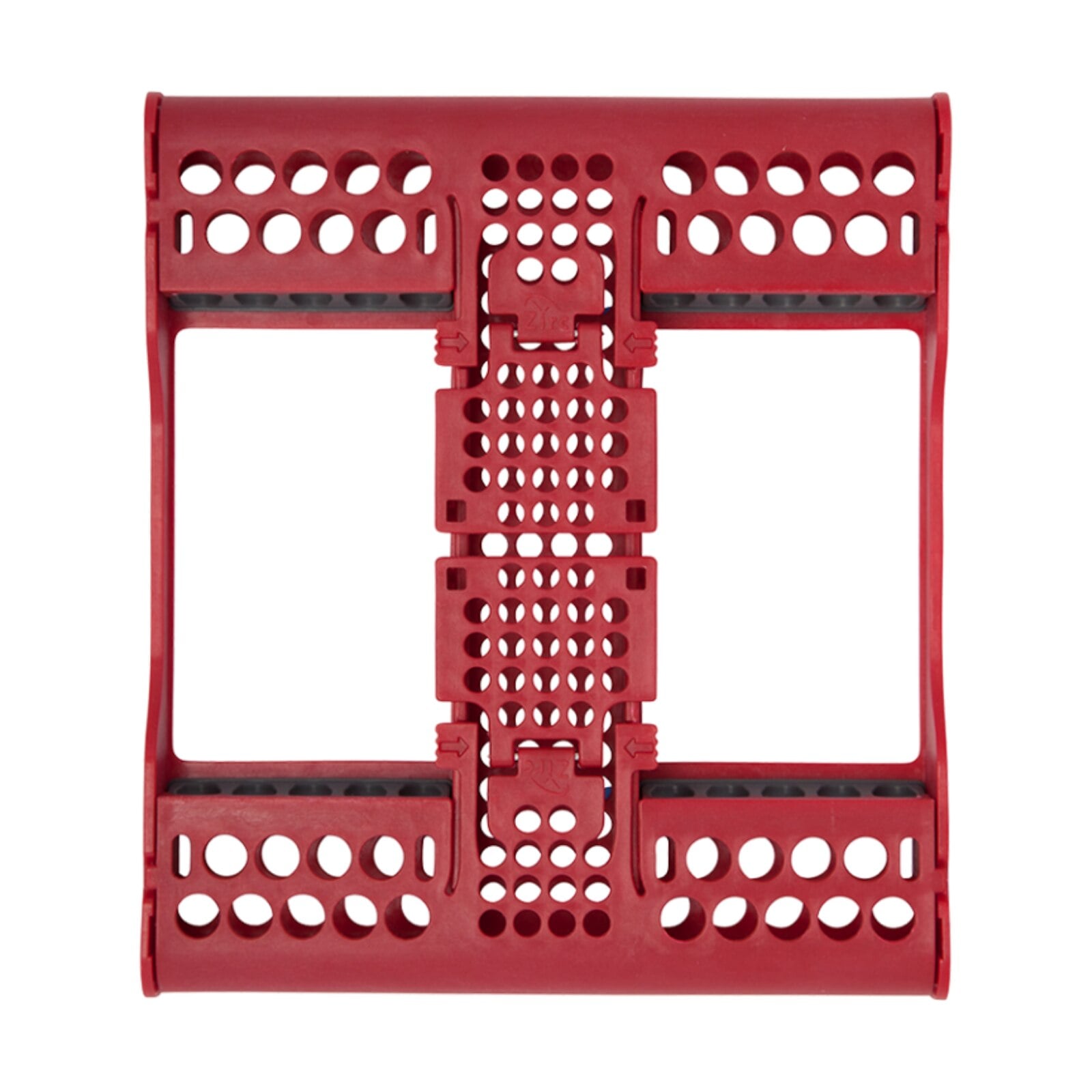 Zirc E-Z Jett Cassette, 10-Place, Red, 50Z930M