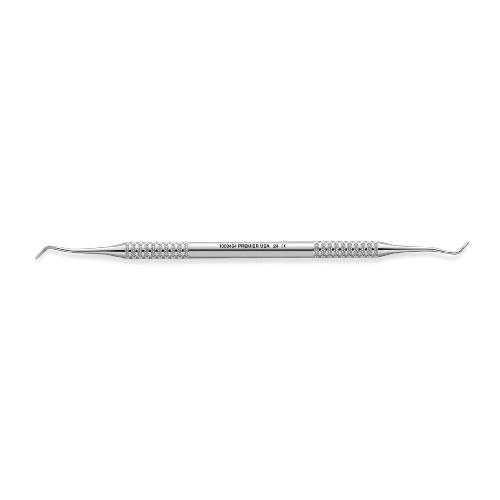 Premier Dental Products Excavator DE #24, Double End, Tactile Balance Handle