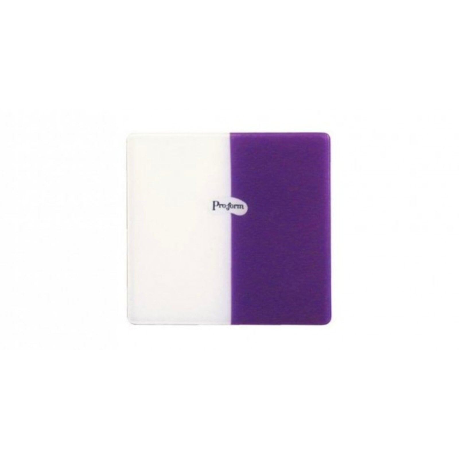 Pro-Form Mouthguard Laminates Dual-Color, 0.160" (4mm), 5" x 5", Purple/White, 12/Pkg, 9598450